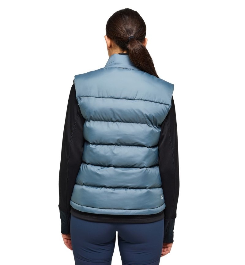 Women's Haglöfs Puffy Mimic Vest Insulated Jackets Blue Canada | AP35-960