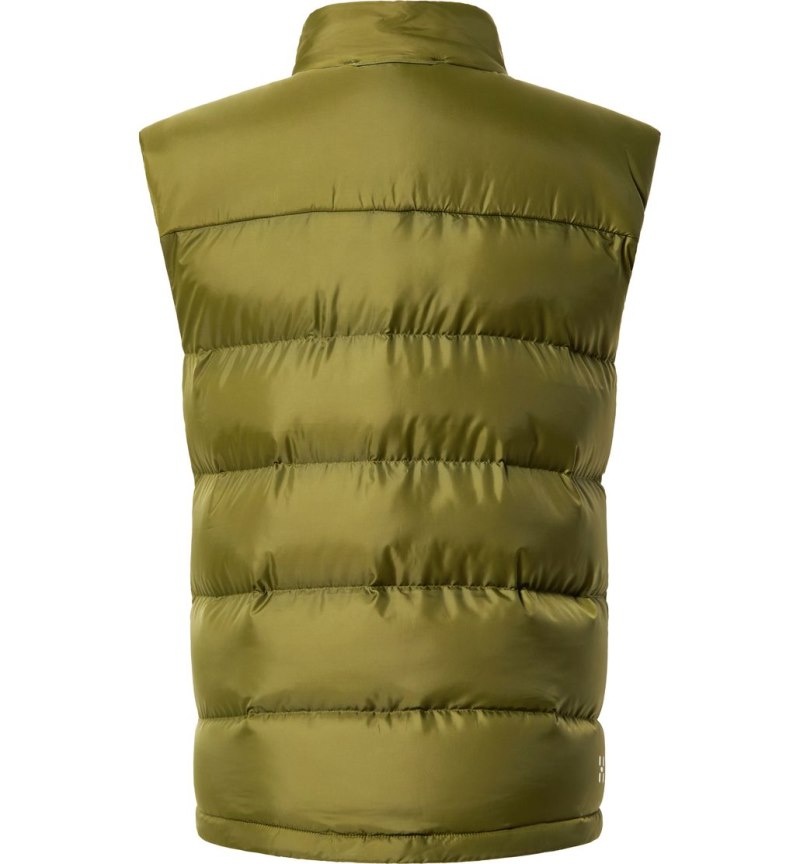 Women's Haglöfs Puffy Mimic Vest Insulated Jackets Olive Green Canada | YL08-447