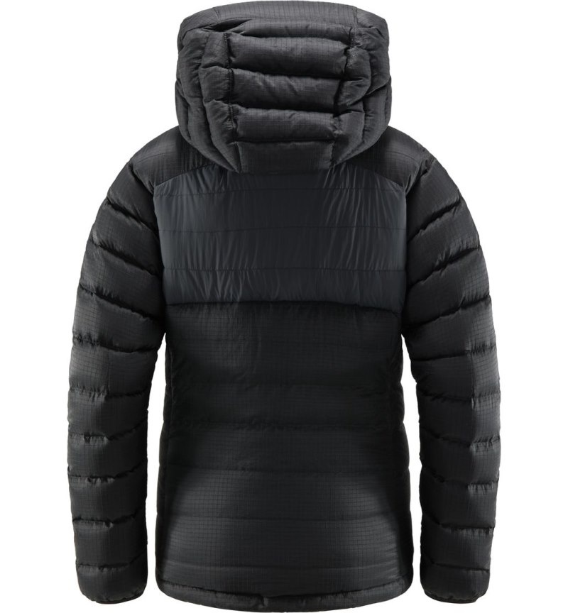 Women's Haglöfs Reliable Down Hood Insulated Jackets Black Canada | PN42-848