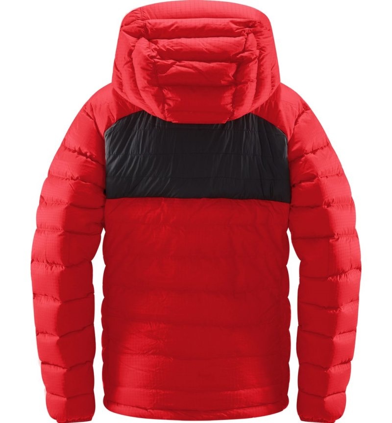 Women's Haglöfs Reliable Down Hood Insulated Jackets Red Canada | NZ31-972