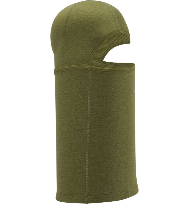 Women's Haglöfs Ripper Balaclava Facemask Olive Green Canada | YB94-932