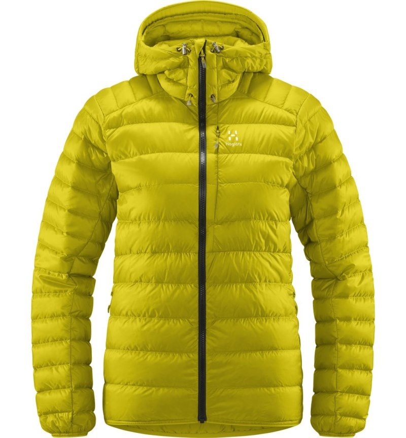 Women's Haglöfs Roc Down Hood Insulated Jackets Aurora Canada | OU53-078