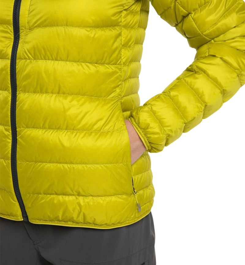 Women's Haglöfs Roc Down Hood Insulated Jackets Aurora Canada | OU53-078