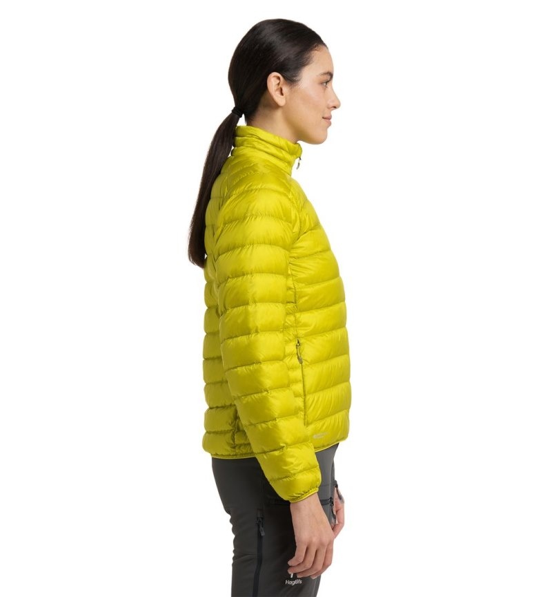 Women's Haglöfs Roc Down Jacket Insulated Jackets Aurora Canada | PW23-913