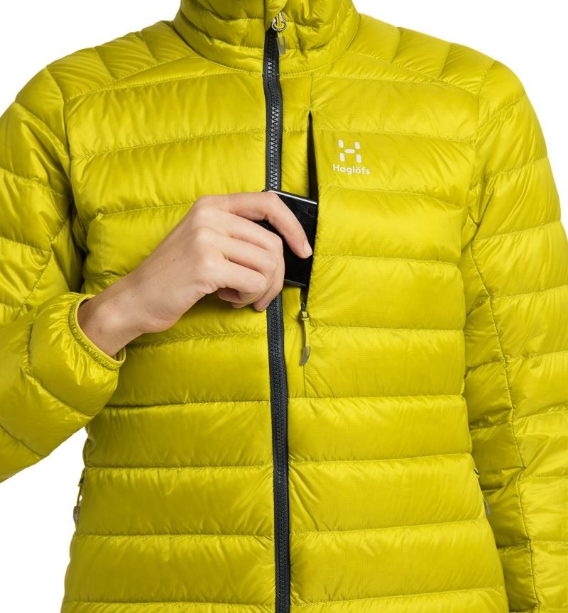 Women's Haglöfs Roc Down Jacket Insulated Jackets Aurora Canada | PW23-913