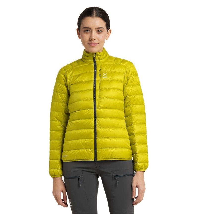 Women\'s Haglöfs Roc Down Jacket Insulated Jackets Aurora Canada | PW23-913