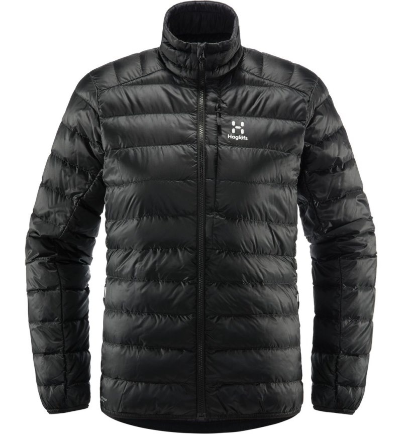 Women's Haglöfs Roc Down Jacket Insulated Jackets Black Canada | SX61-557