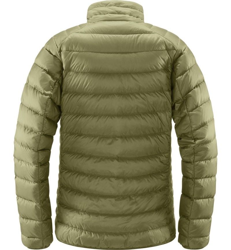 Women's Haglöfs Roc Down Jacket Insulated Jackets Green Canada | GR25-337