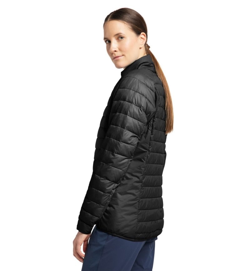 Women's Haglöfs Spire Mimic Jacket Insulated Jackets Black Canada | WS38-953