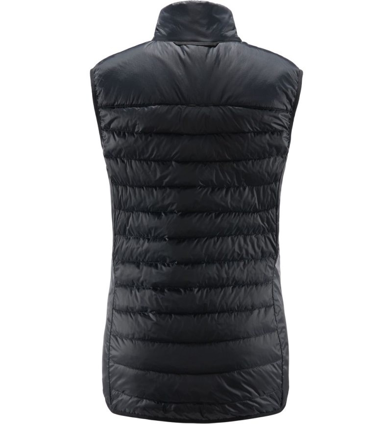 Women's Haglöfs Spire Mimic Vest Insulated Jackets Black Canada | SB59-558