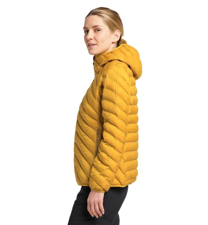 Women's Haglöfs Särna Mimic Hood Insulated Jackets Autumn Leaves Canada | EK48-719