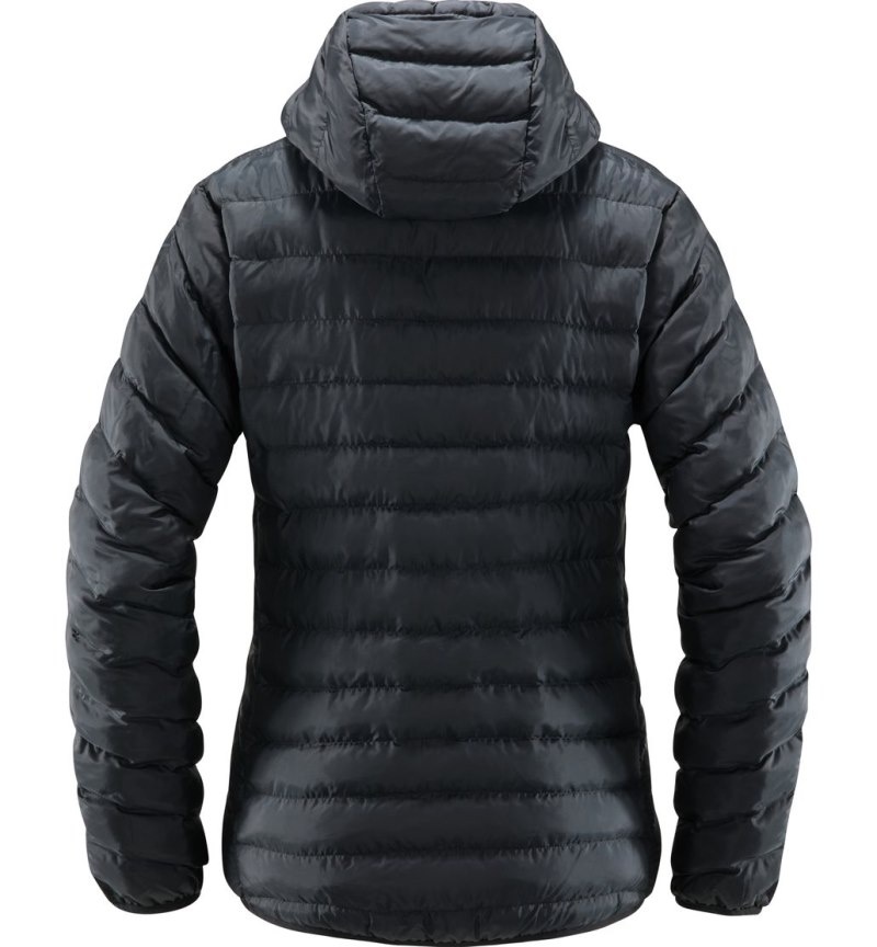 Women's Haglöfs Särna Mimic Hood Insulated Jackets Black Canada | YW40-238