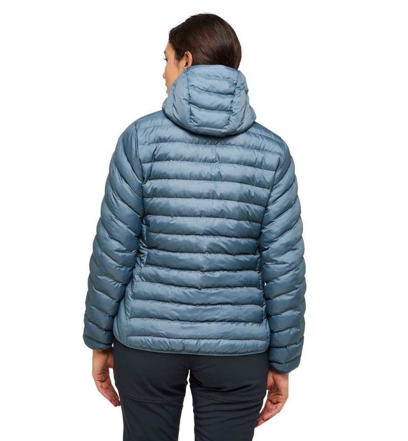 Women's Haglöfs Särna Mimic Hood Insulated Jackets Blue Canada | WP94-635