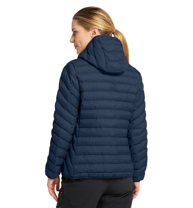 Women's Haglöfs Särna Mimic Hood Insulated Jackets Blue Canada | UE20-840