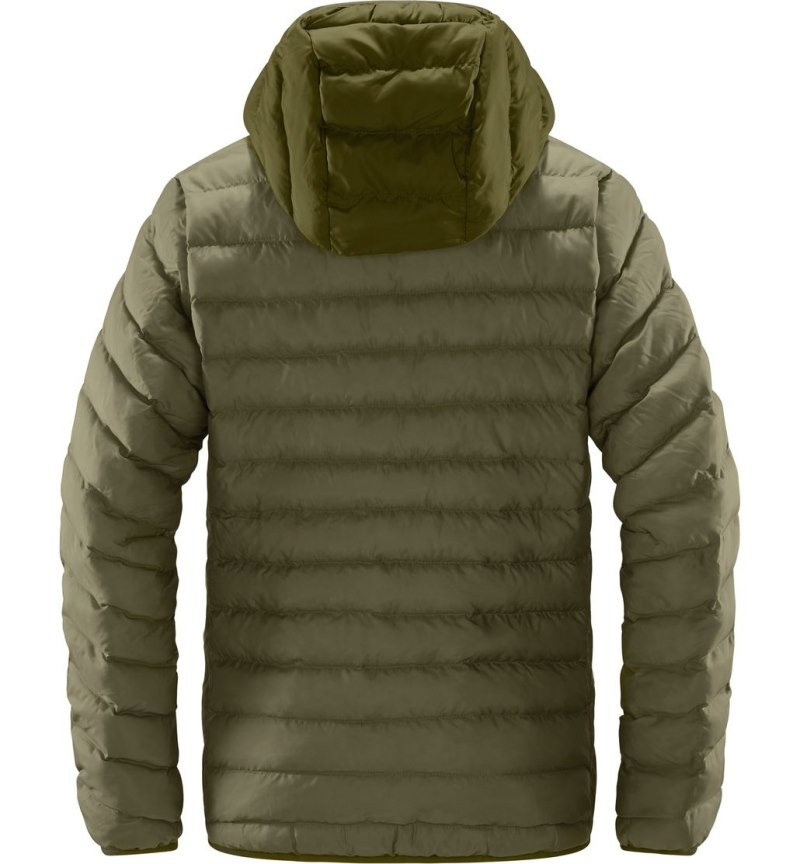 Women's Haglöfs Särna Mimic Hood Insulated Jackets Green / Olive Green Canada | LI76-219