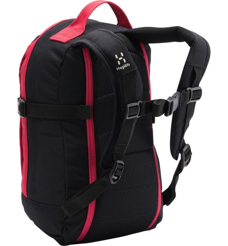 Women's Haglöfs Tight Junior 8 Backpacks Black / Red Canada | MF25-048