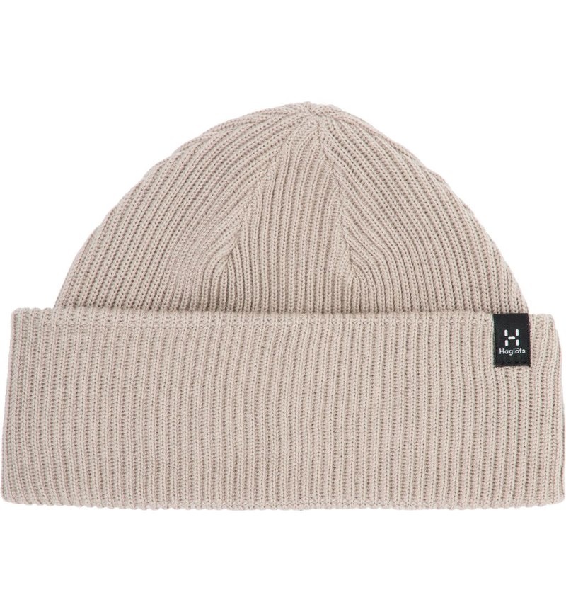 Women's Haglöfs Vassi Beanie Beanies Beige Canada | ES88-282