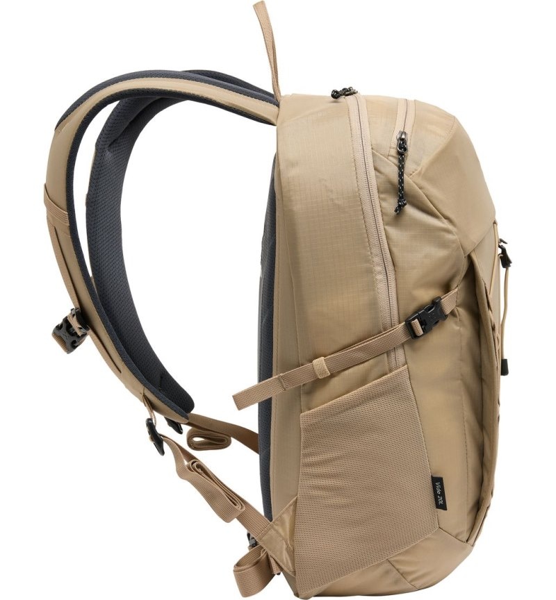 Women's Haglöfs Vide 20 Daypacks & Laptop Backpacks Beige Canada | JP41-124