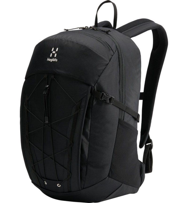 Women's Haglöfs Vide 25 Daypacks & Laptop Backpacks Black Canada | EX89-238