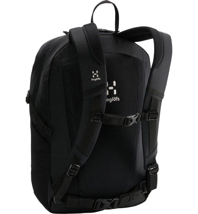 Women's Haglöfs Vide 25 Daypacks & Laptop Backpacks Black Canada | EX89-238